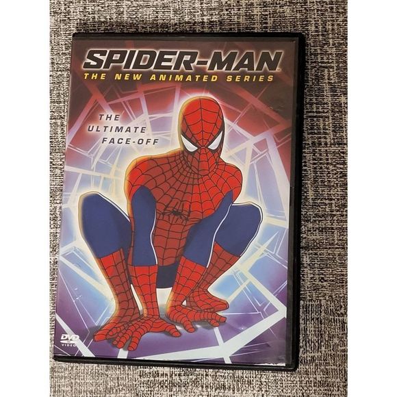 Spider-Man Animated Series: Ultimate Face-Off (DVD) Pre-owned Avengers Hulk MCU - Picture 1 of 4
